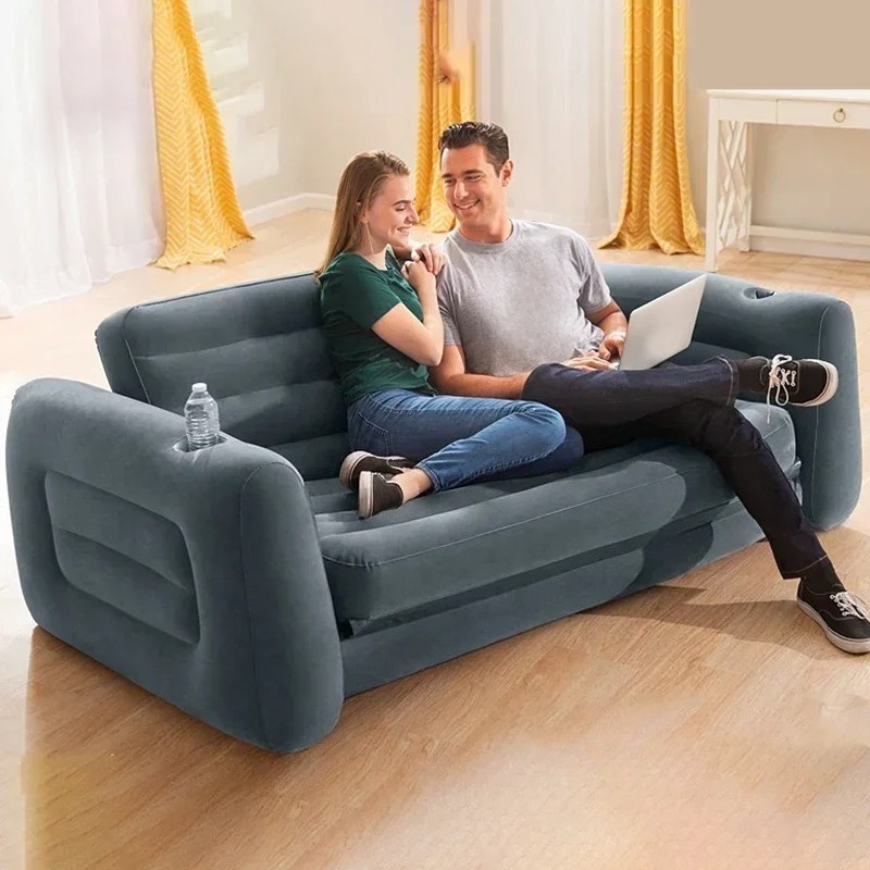 Outdoor Furniture Design - Multifunctional inflatable sofa bed, lightweight folding