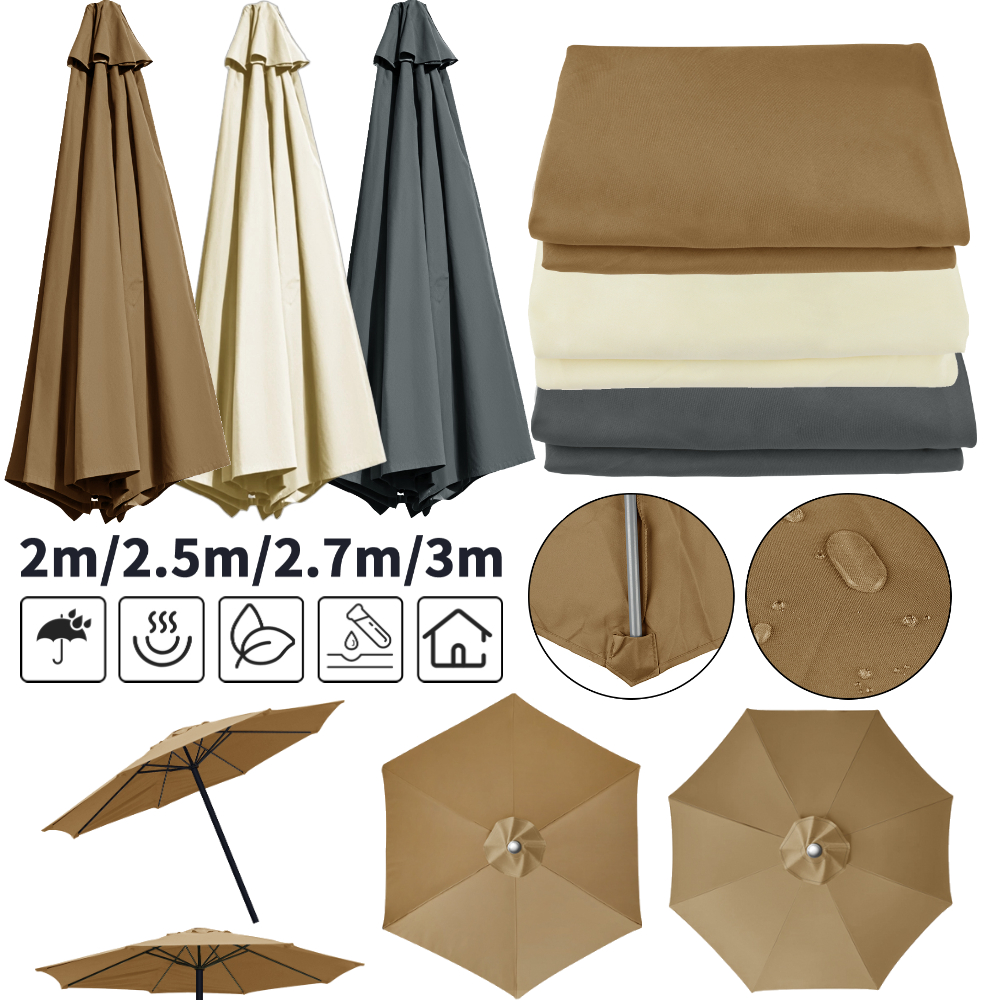 Outdoor Furniture Varnish - Waterproof Replacement Umbrella Cloth 2/3M Patio