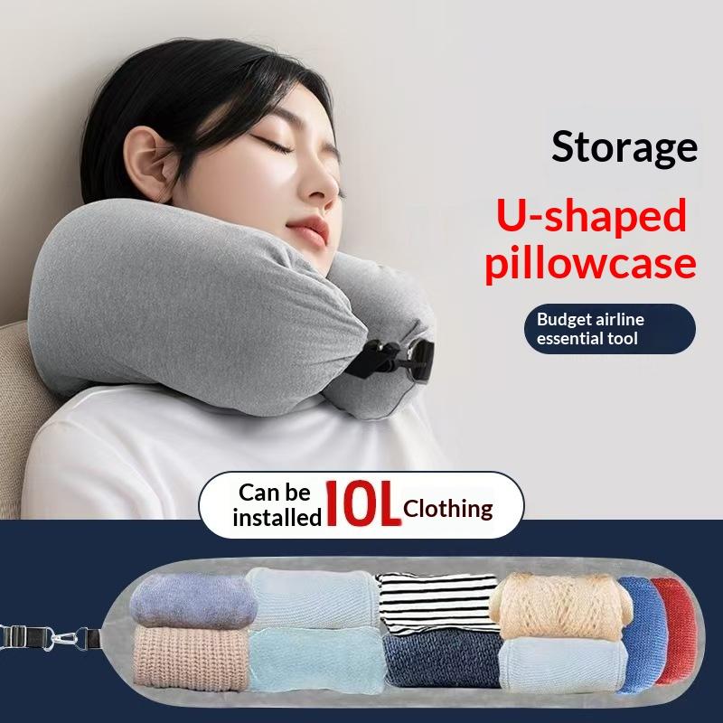 Outdoor Furniture Pillows - U Shaped Travel Neck Pillow with