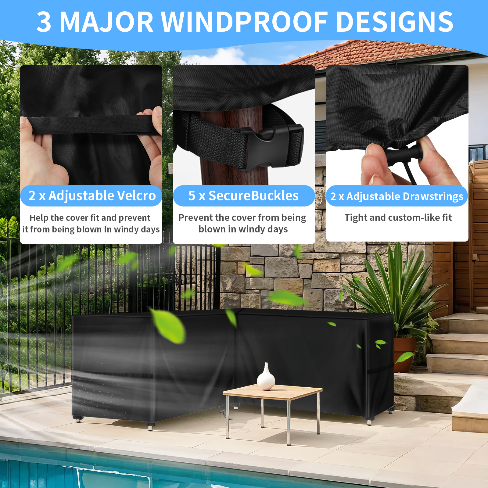 Outdoor Waterproof Sectional S - Outdoor Furniture Varnish reseña y precio
