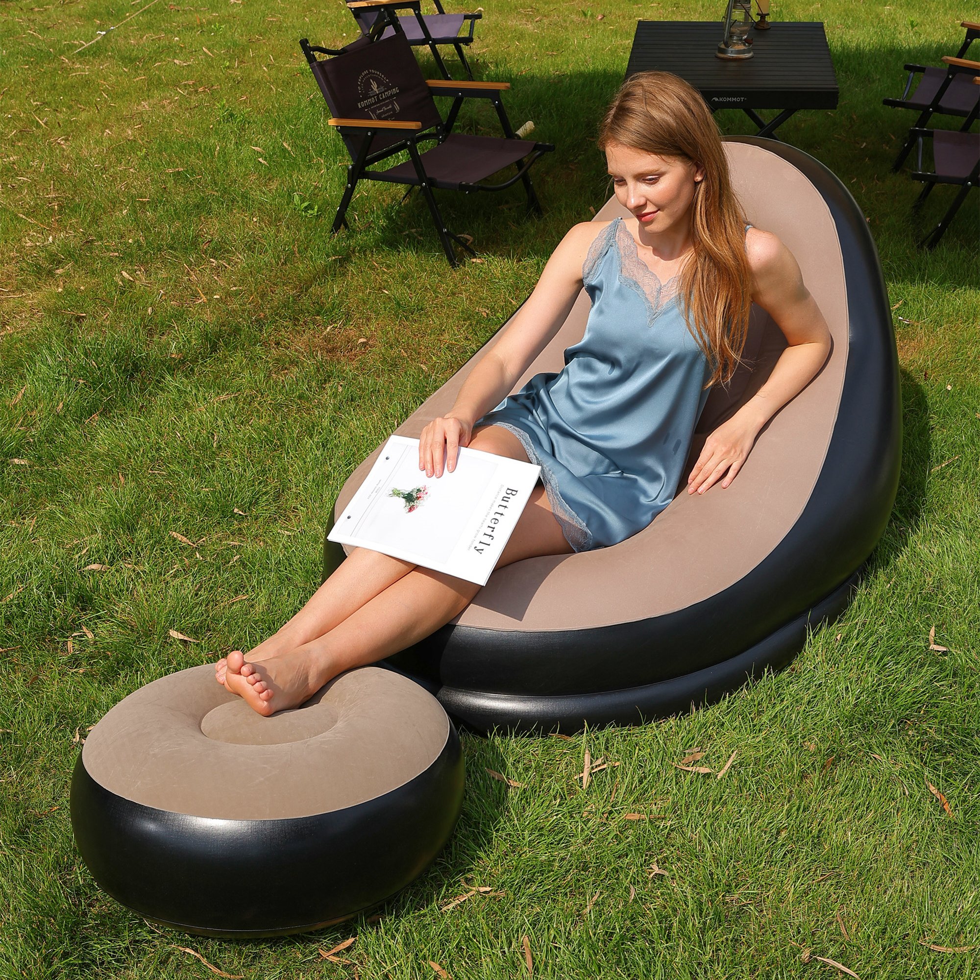 Lazy Couch Sofas Inflatable Ch - Outdoor Furniture Design reseña y precio