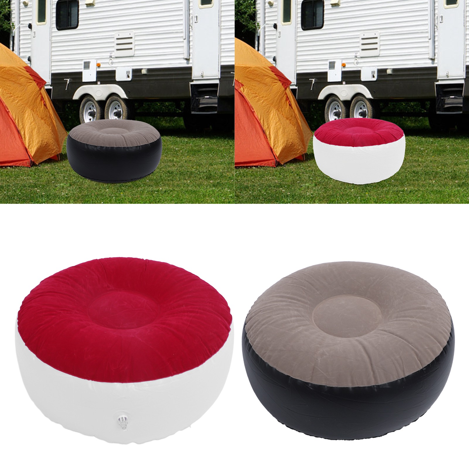 Inflatable Flocking Stool Mult - Outdoor Furniture Design reseña y precio