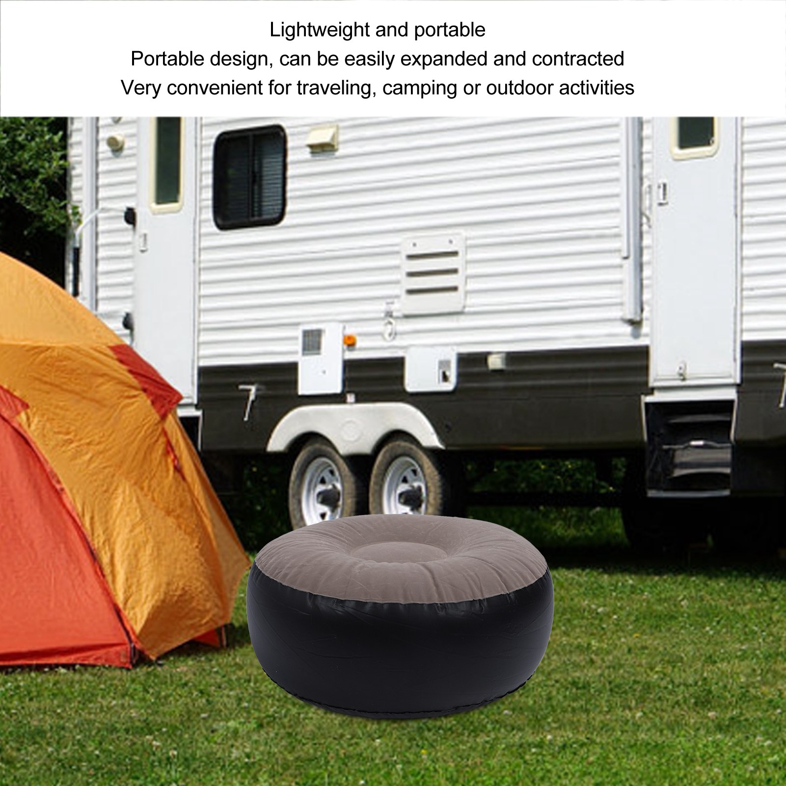 Inflatable Flocking Stool Mult - Outdoor Furniture Design reseña y precio