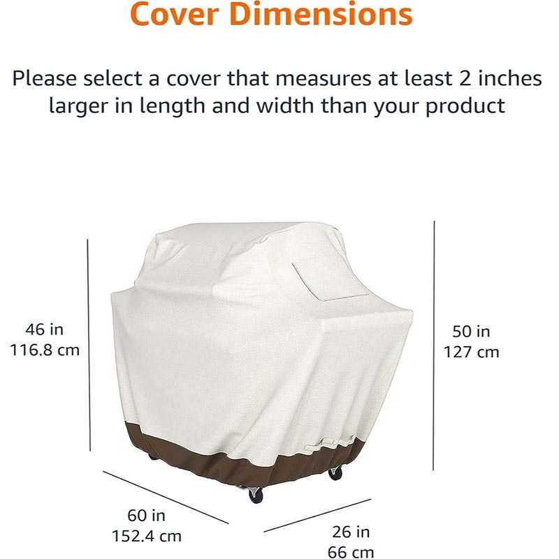 210D BBQ Beige Barbecue Grill  - Outdoor Furniture Varnish reseña y precio