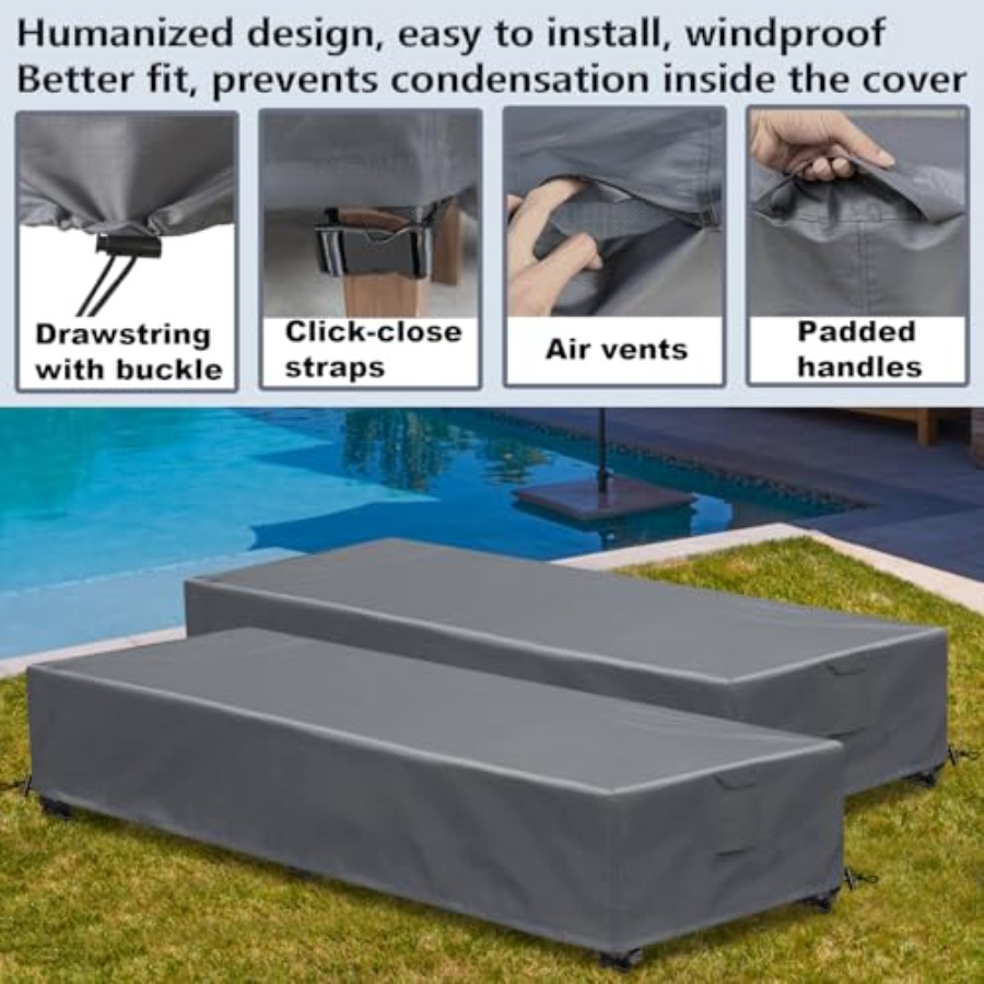 Outdoor Chaise Lounge Covers 6 - Outdoor Furniture Design reseña y precio