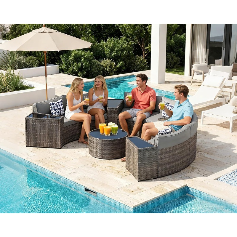 ABCASA Outdoor Patio Furniture - Outdoor Furniture Varnish reseña y precio