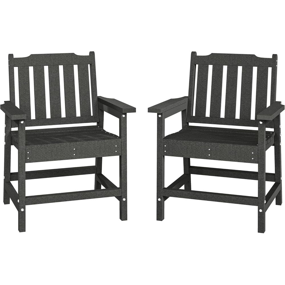 Durable HDPE 2-Piece Patio Din - Outdoor Furniture Dining Set reseña y precio