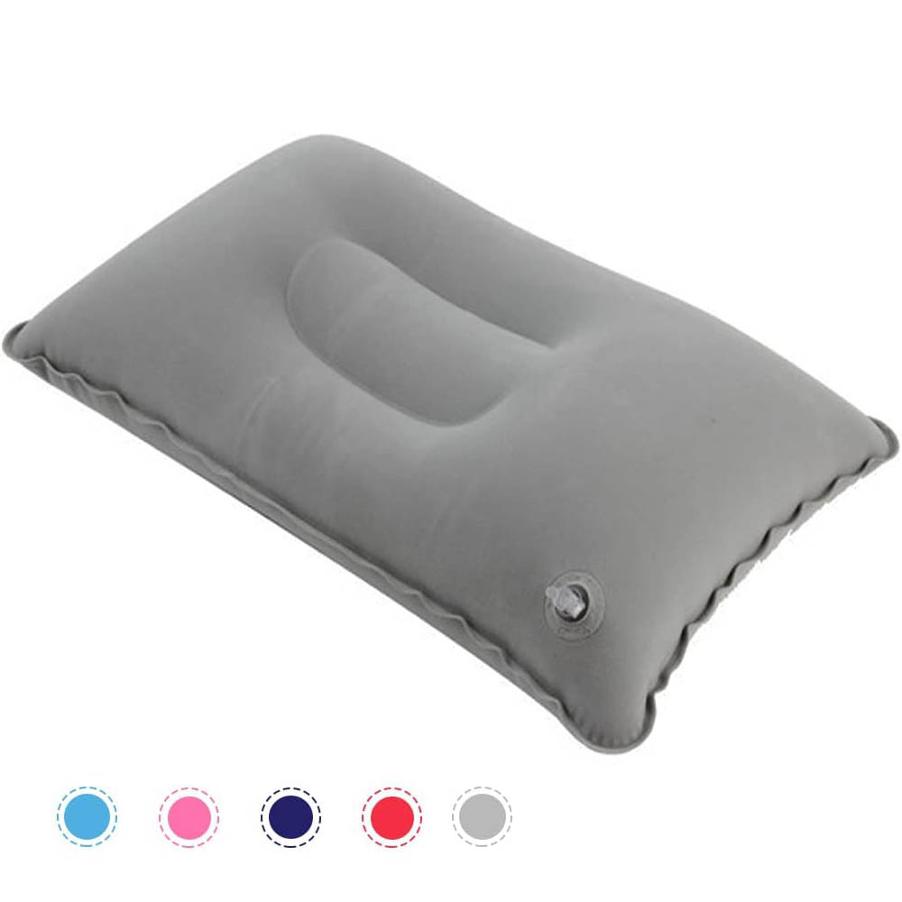 Inflatable Travel Pillow Porta - Outdoor Furniture Pillows reseña y precio