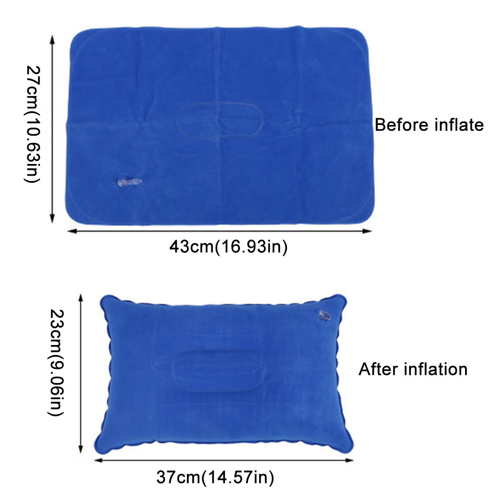 Inflatable Travel Pillow Porta - Outdoor Furniture Pillows reseña y precio