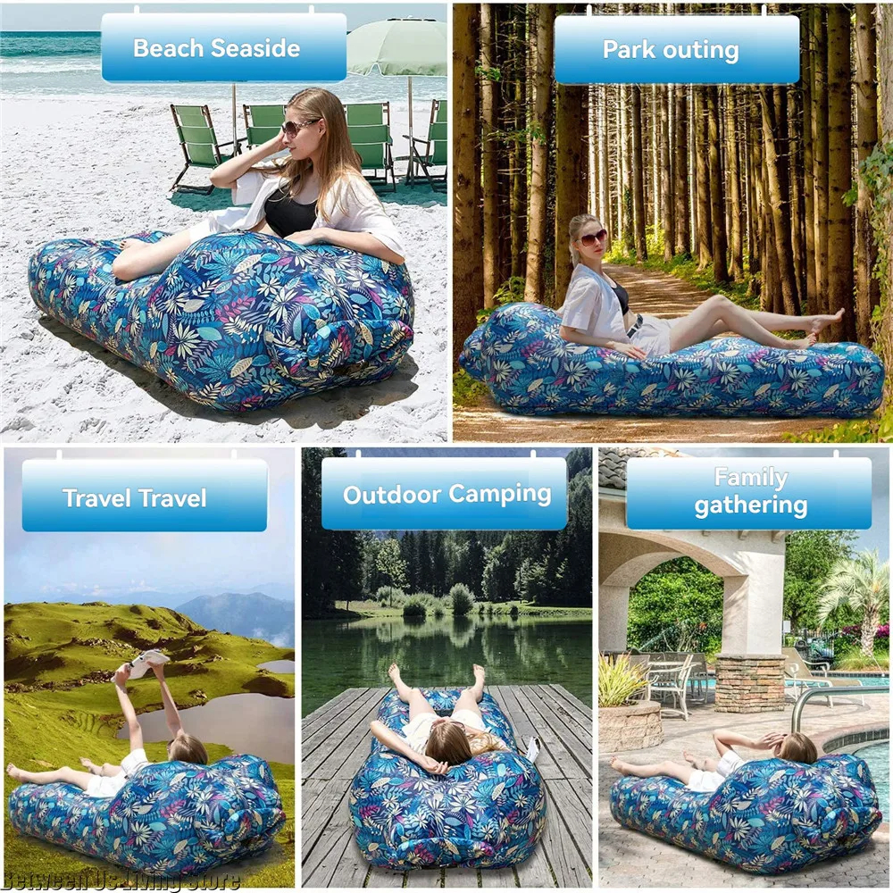 Luxury Inflatable Sofa Bed - E - Outdoor Furniture Design reseña y precio