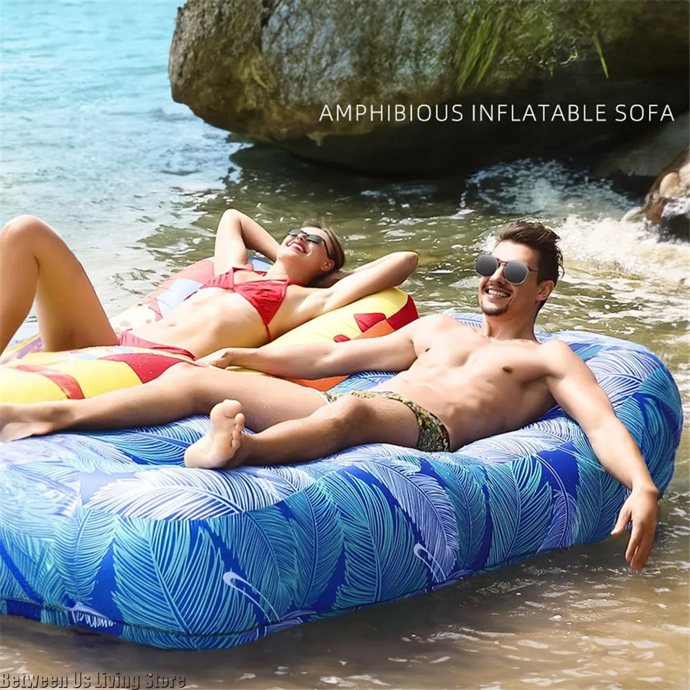 Luxury Inflatable Sofa Bed - E - Outdoor Furniture Design reseña y precio