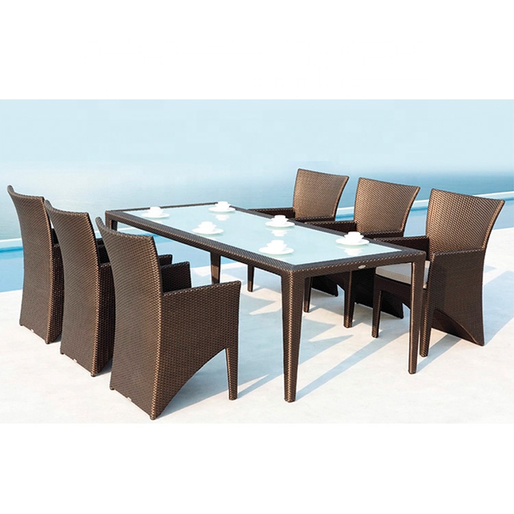Custom New Style Outdoor Patio - Outdoor Furniture Dining Set reseña y precio