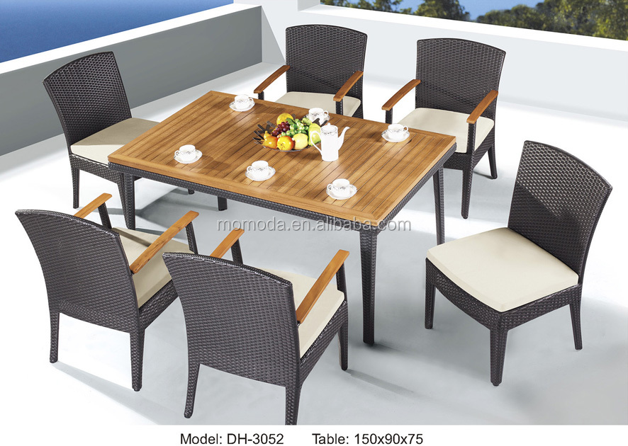 Custom New Style Outdoor Patio - Outdoor Furniture Dining Set reseña y precio