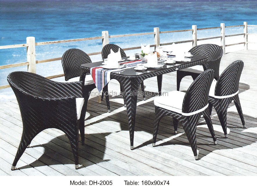 Custom New Style Outdoor Patio - Outdoor Furniture Dining Set reseña y precio