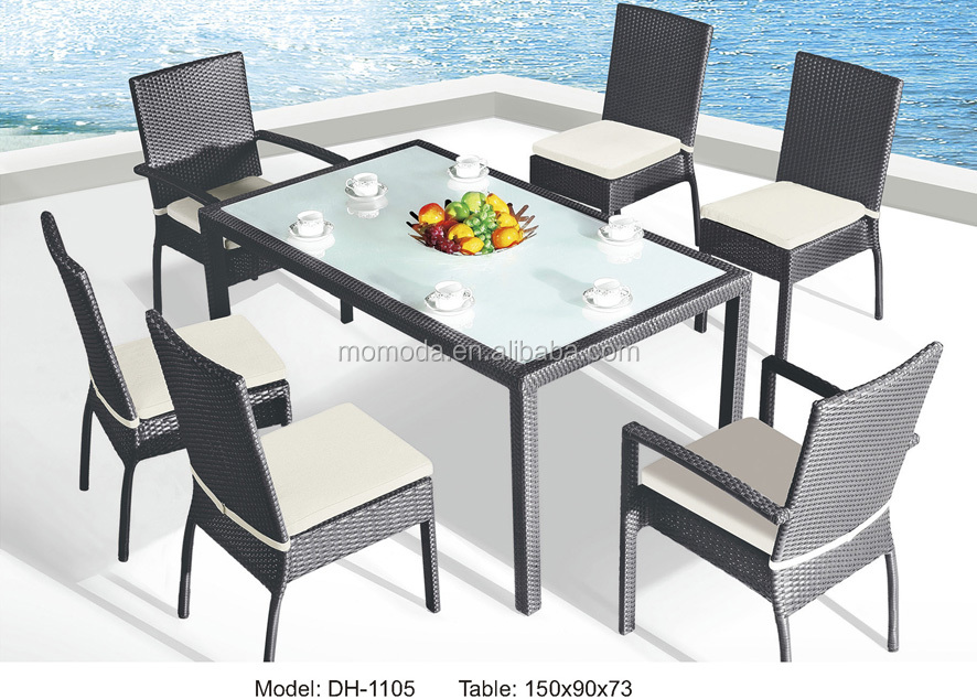 Custom New Style Outdoor Patio - Outdoor Furniture Dining Set reseña y precio