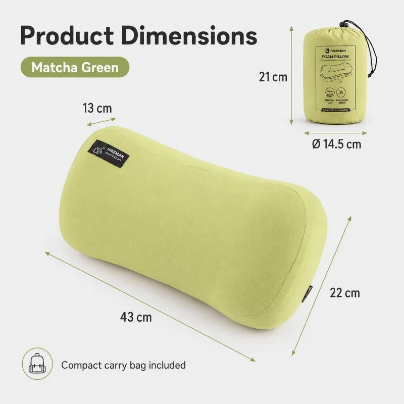 Ultralight Portable Pillow Mem - Outdoor Furniture Pillows reseña y precio