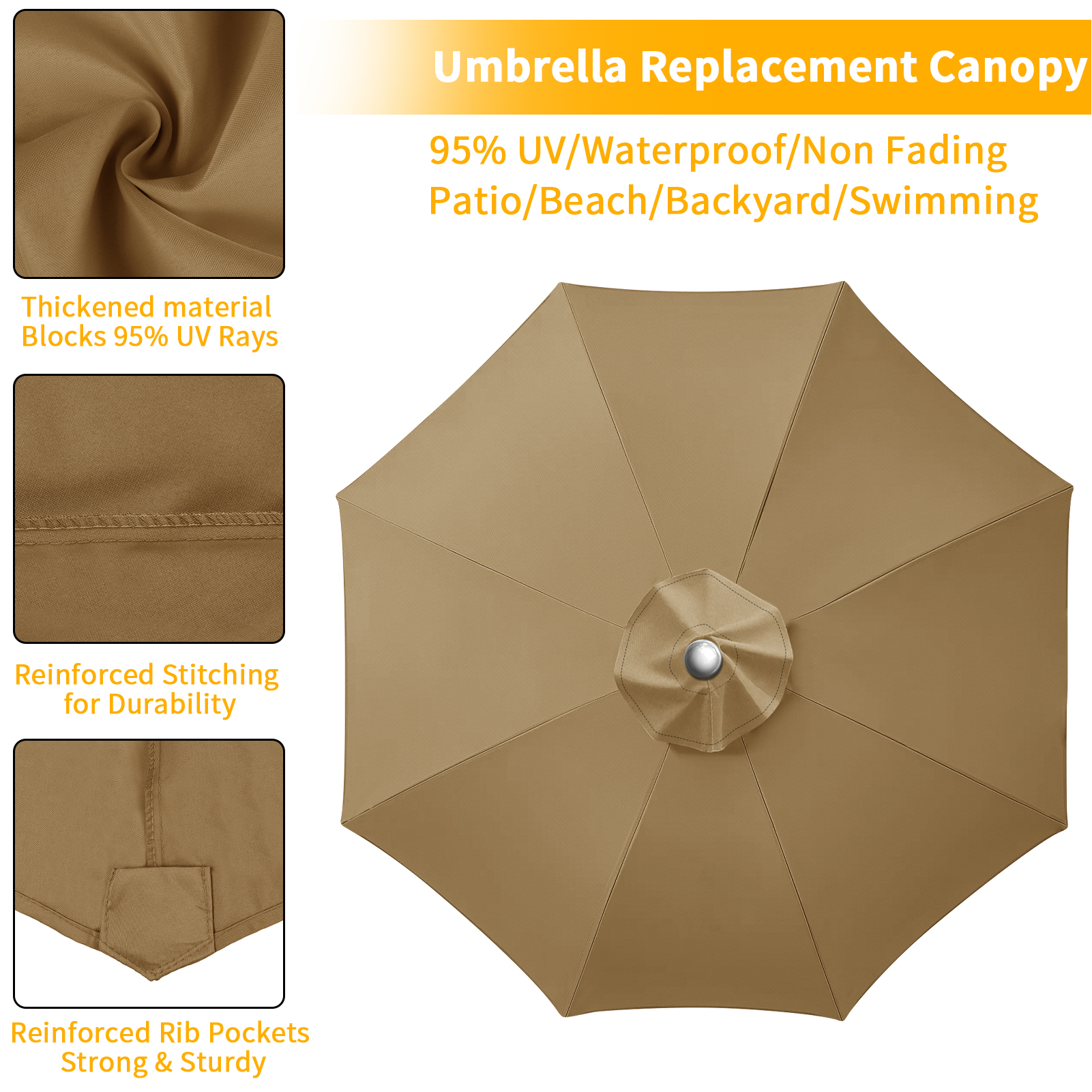 Waterproof Replacement Umbrell - Outdoor Furniture Varnish reseña y precio