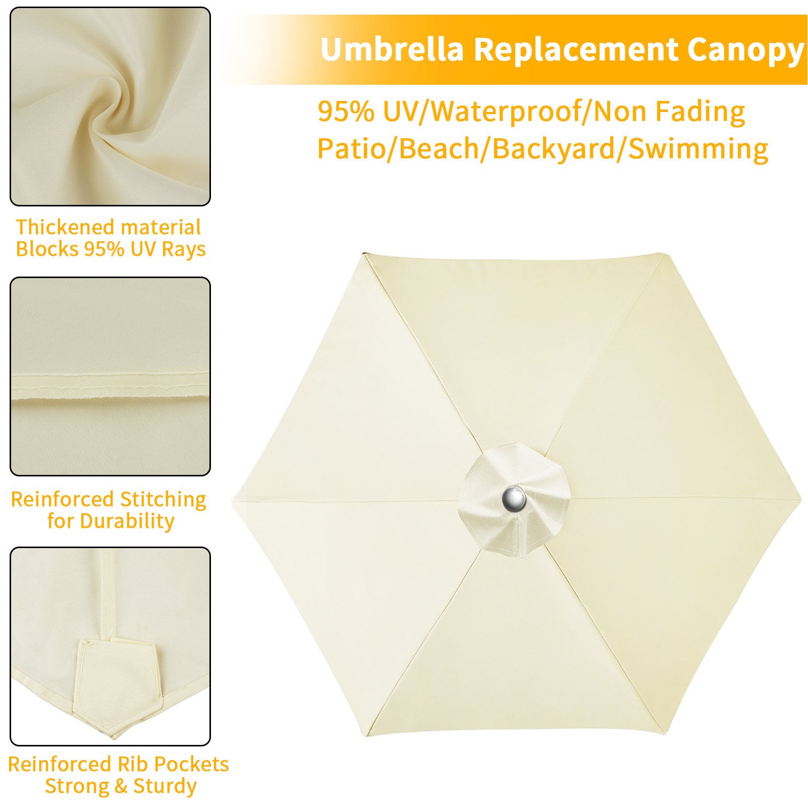 Waterproof Replacement Umbrell - Outdoor Furniture Varnish reseña y precio