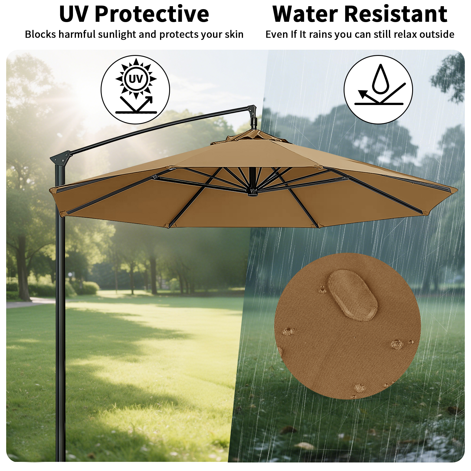 Waterproof Replacement Umbrell - Outdoor Furniture Varnish reseña y precio