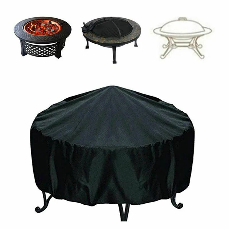 Fire Pit Cover Round Brazier S - Outdoor Furniture And Fire Pit reseña y precio