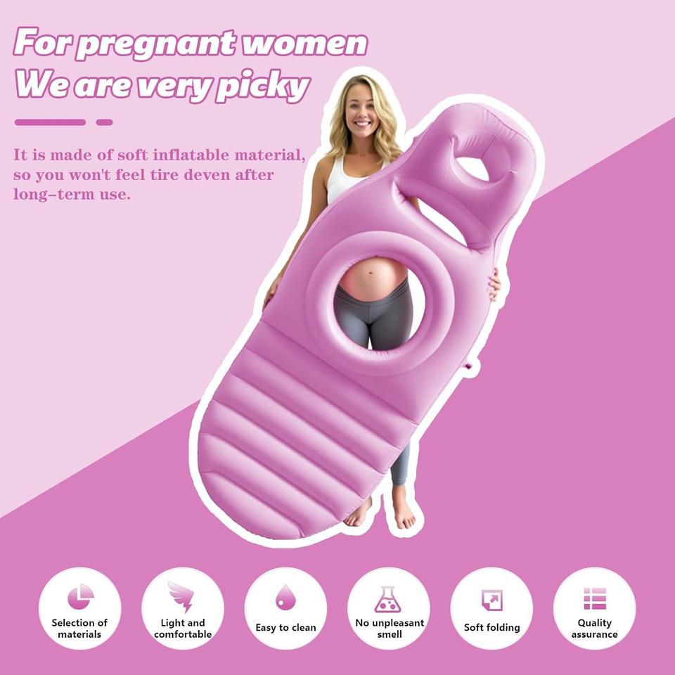 Inflatable Pregnancy Pillow Yo - Outdoor Furniture Pillows reseña y precio