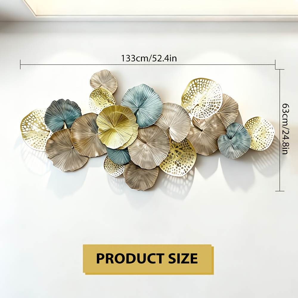 Large Metal Wall Art Decor 52. - Outdoor Furniture Design reseña y precio