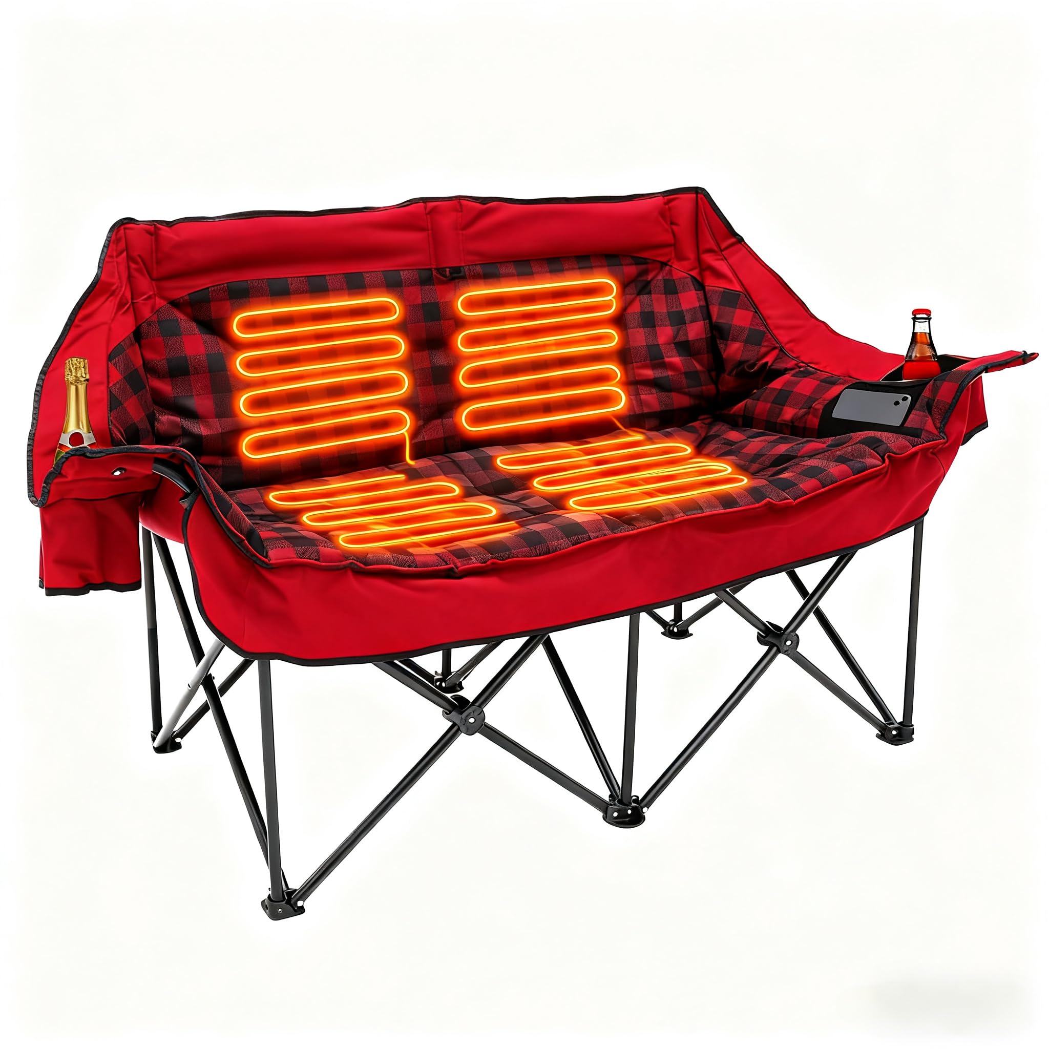 Heated Double Camping Couch Wi - Outdoor Furniture Zone reseña y precio