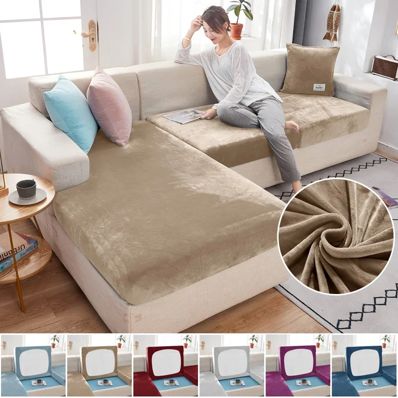 Elastic Velvet Sofa Seat Cushi - Outdoor Furniture Bali Style reseña y precio
