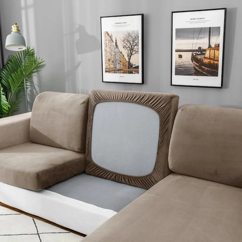 Elastic Velvet Sofa Seat Cushi - Outdoor Furniture Bali Style reseña y precio