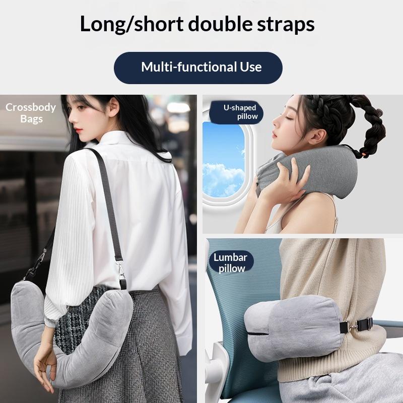 U Shaped Travel Neck Pillow wi - Outdoor Furniture Pillows reseña y precio