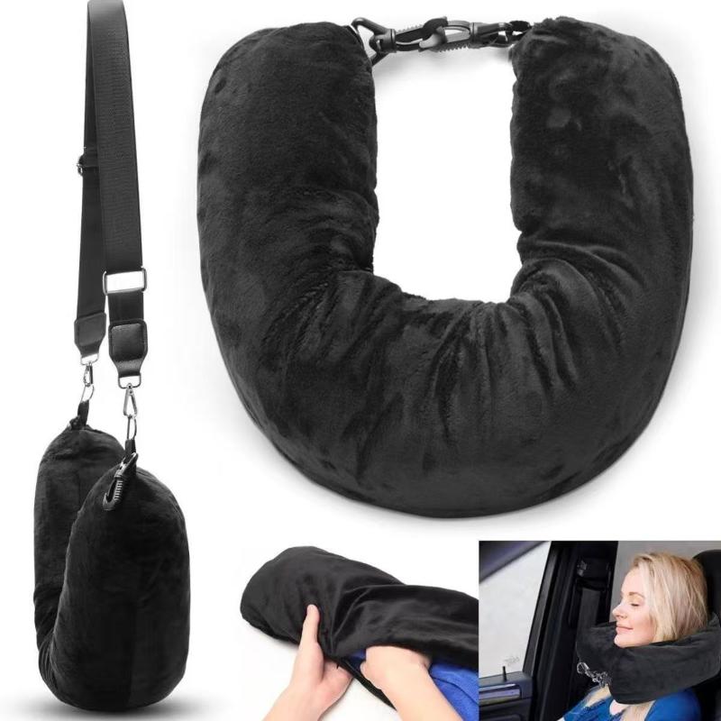 U Shaped Travel Neck Pillow wi - Outdoor Furniture Pillows reseña y precio