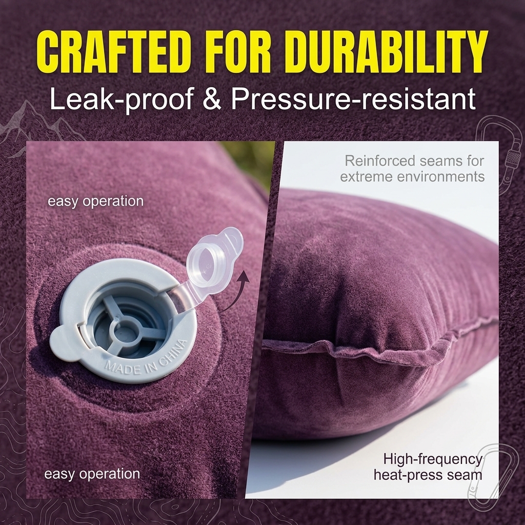 Inflatable Travel Pillow, Port - Outdoor Furniture Pillows reseña y precio