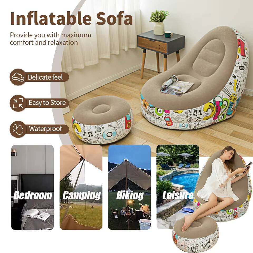 Modern Eco-flocked PVC Inflata - Outdoor Furniture Design reseña y precio