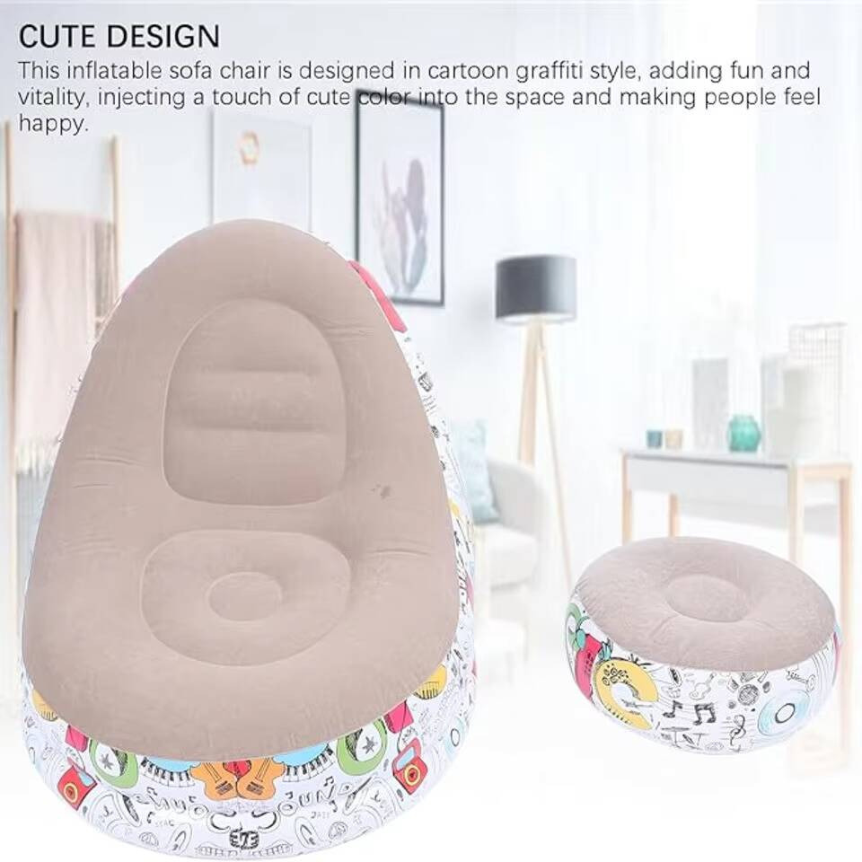 Modern Eco-flocked PVC Inflata - Outdoor Furniture Design reseña y precio