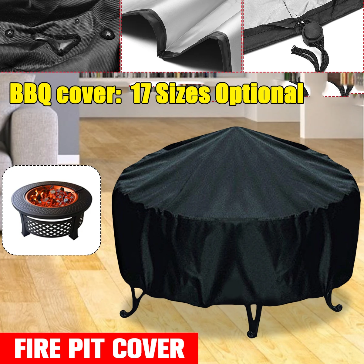 Waterproof Patio Fire Pit Cove - Outdoor Furniture Varnish reseña y precio